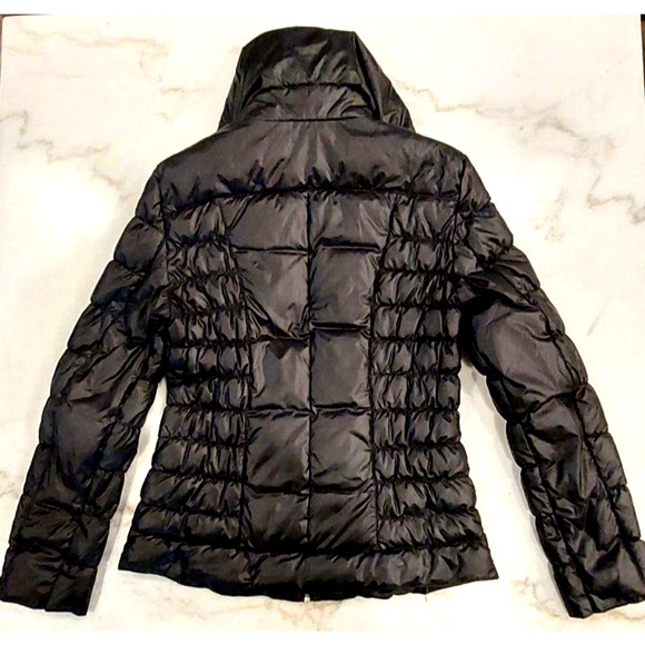 Kenneth Cole New York Women's Packable Down Coat Blk Size M - Picture 2 of 8